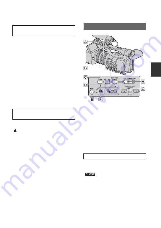 Sony HXR-NX5U Operating Manual Download Page 29