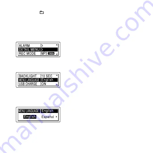 Sony IC RECORDER ICD-SX750 Скачать руководство пользователя страница 22