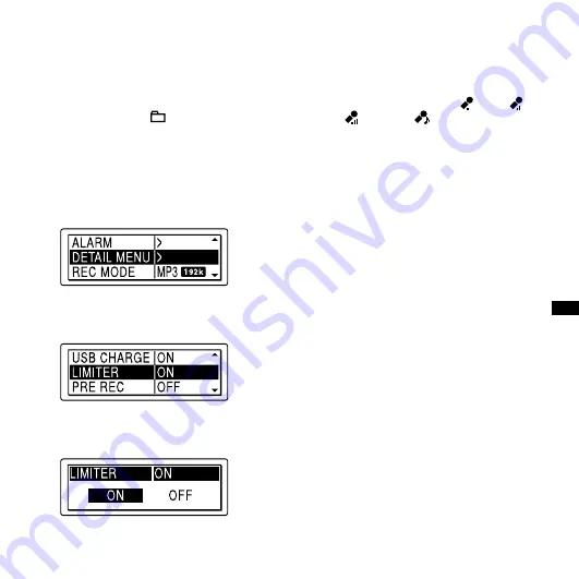 Sony IC RECORDER ICD-SX750 User Manual Download Page 37