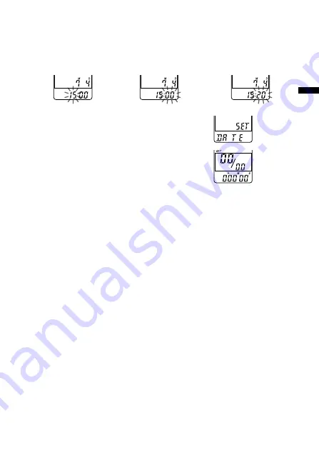 Sony ICD-BP150 - Ic Recorder Operating Instructions Manual Download Page 11