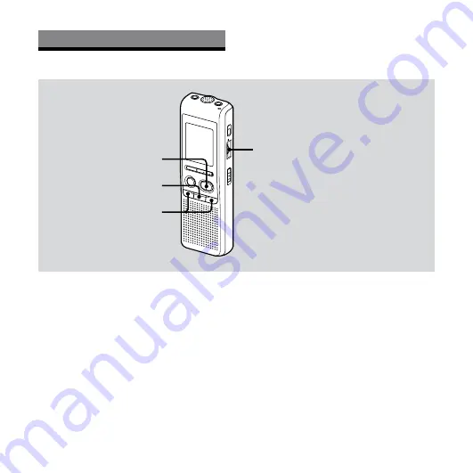 Sony ICD-P520 - Digital Voice Recorder Скачать руководство пользователя страница 69