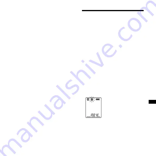 Sony ICD P620 - 512 MB Digital Voice Recorder Operating Instructions Manual Download Page 33