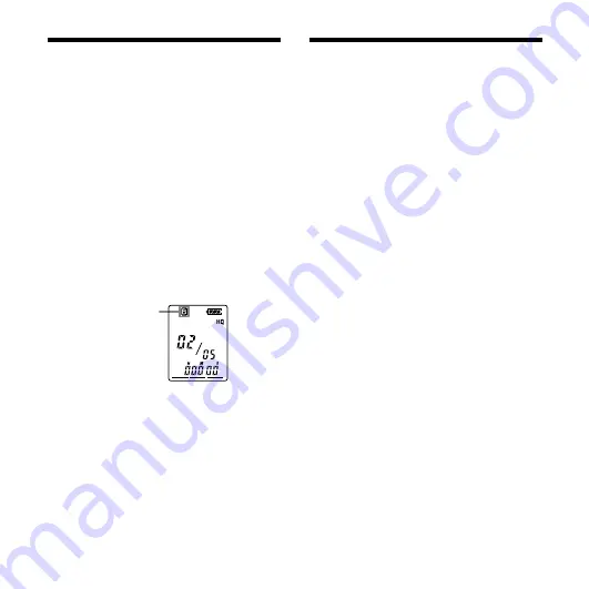 Sony ICD-P630F Quick Start Manual Download Page 34