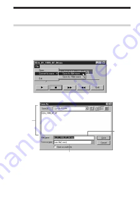 Sony ICD-PCLINK Скачать руководство пользователя страница 50