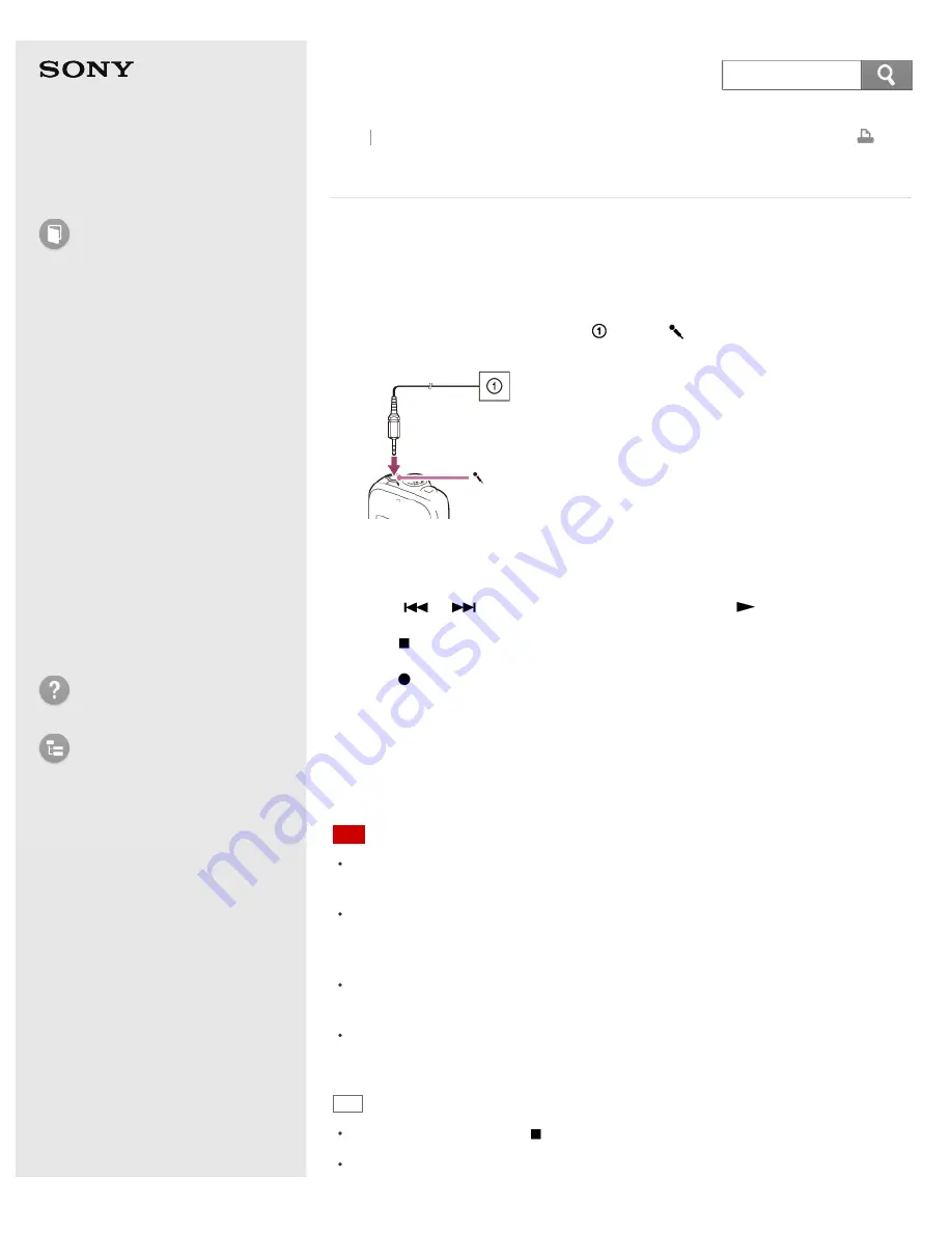 Sony ICD-PX333 Help Manual Download Page 131