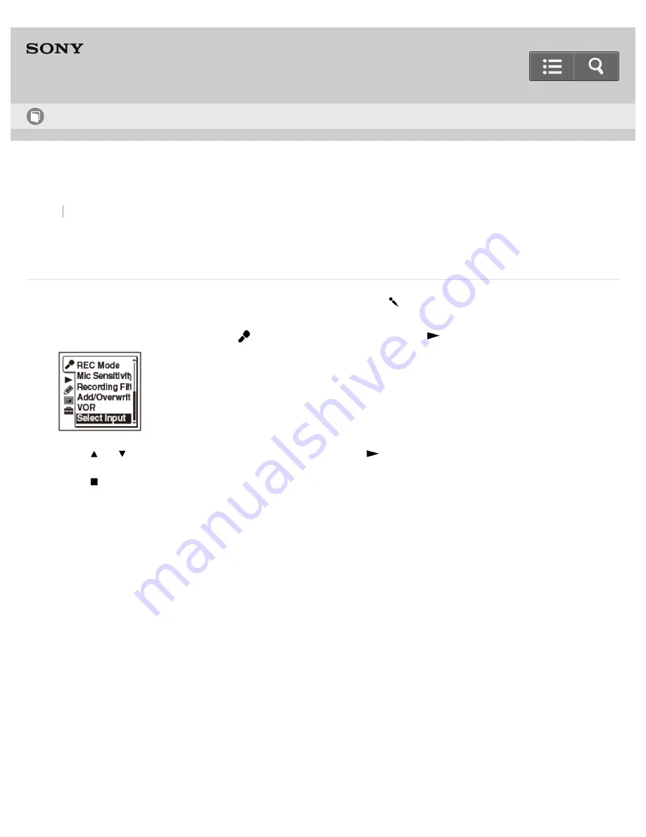 Sony ICD-PX440 Help Manual Download Page 194