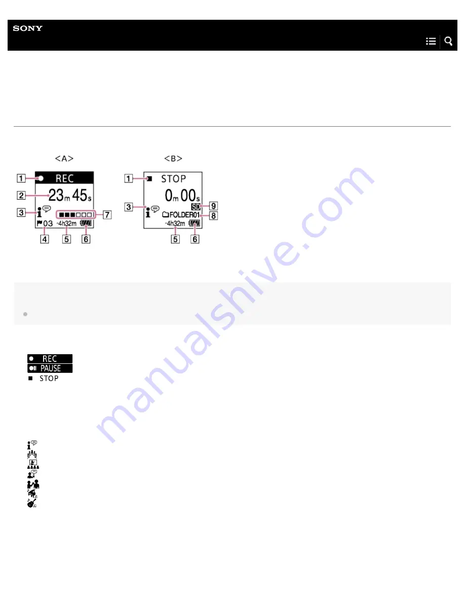 Sony ICD-PX470 Скачать руководство пользователя страница 23