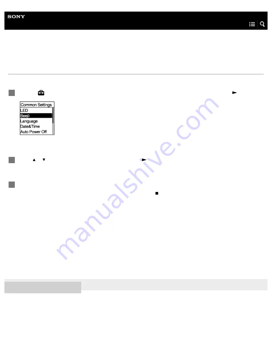 Sony ICD-PX470 Help Manual Download Page 123