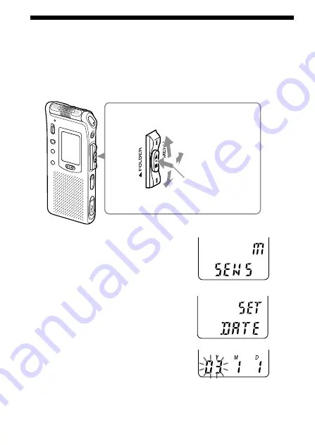 Sony ICD-ST10 - Icd Recorder Скачать руководство пользователя страница 8