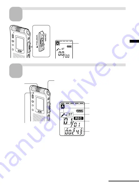 Sony ICD-ST10 - Icd Recorder Скачать руководство пользователя страница 11