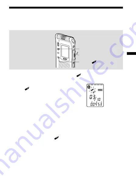 Sony ICD-ST10 - Icd Recorder Скачать руководство пользователя страница 31