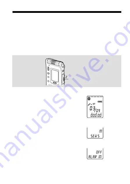 Sony ICD-ST10 - Icd Recorder Скачать руководство пользователя страница 44