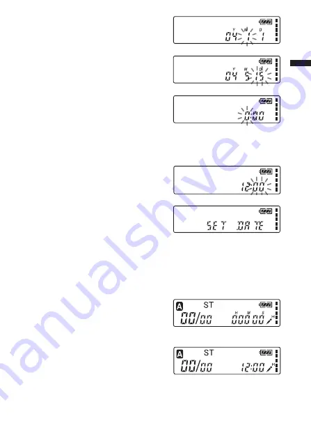 Sony ICD-SX20 Скачать руководство пользователя страница 9