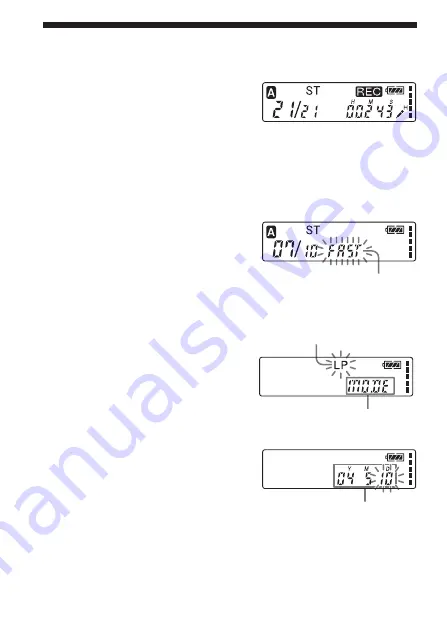 Sony ICD-SX20 Operating Instructions Manual Download Page 24