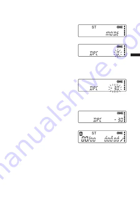 Sony ICD-SX20 Скачать руководство пользователя страница 31