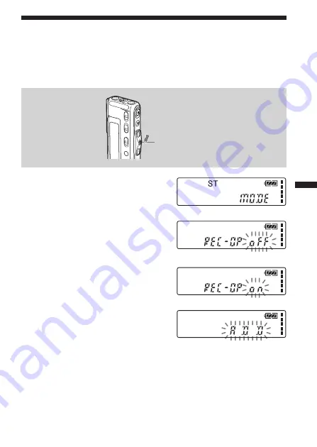 Sony ICD-SX20 Operating Instructions Manual Download Page 51