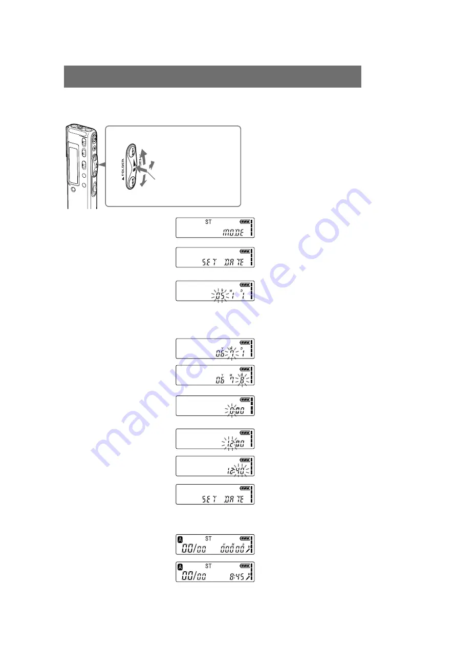 Sony ICD-SX46 - Ic Recorder Скачать руководство пользователя страница 4