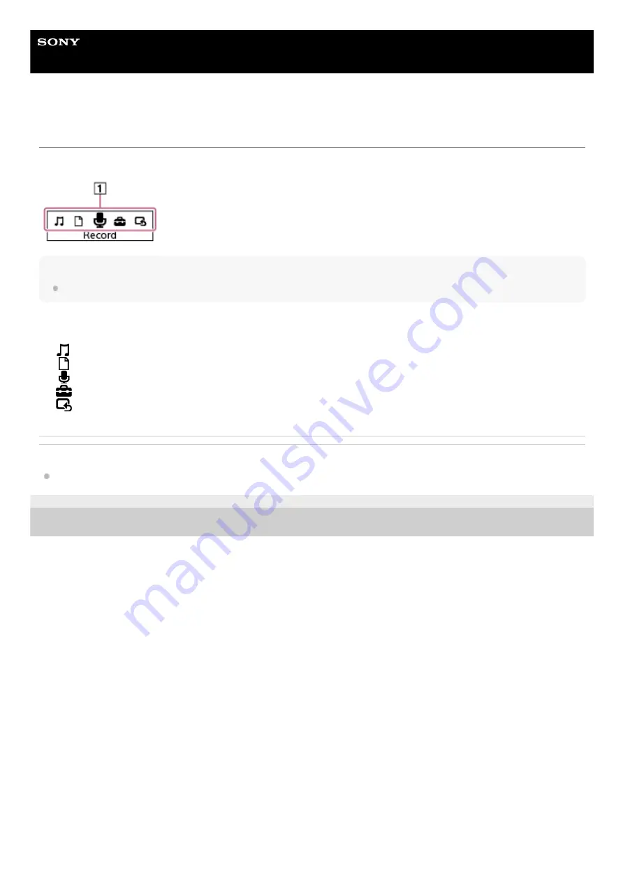 Sony ICD-TX660 Help Manual Download Page 19