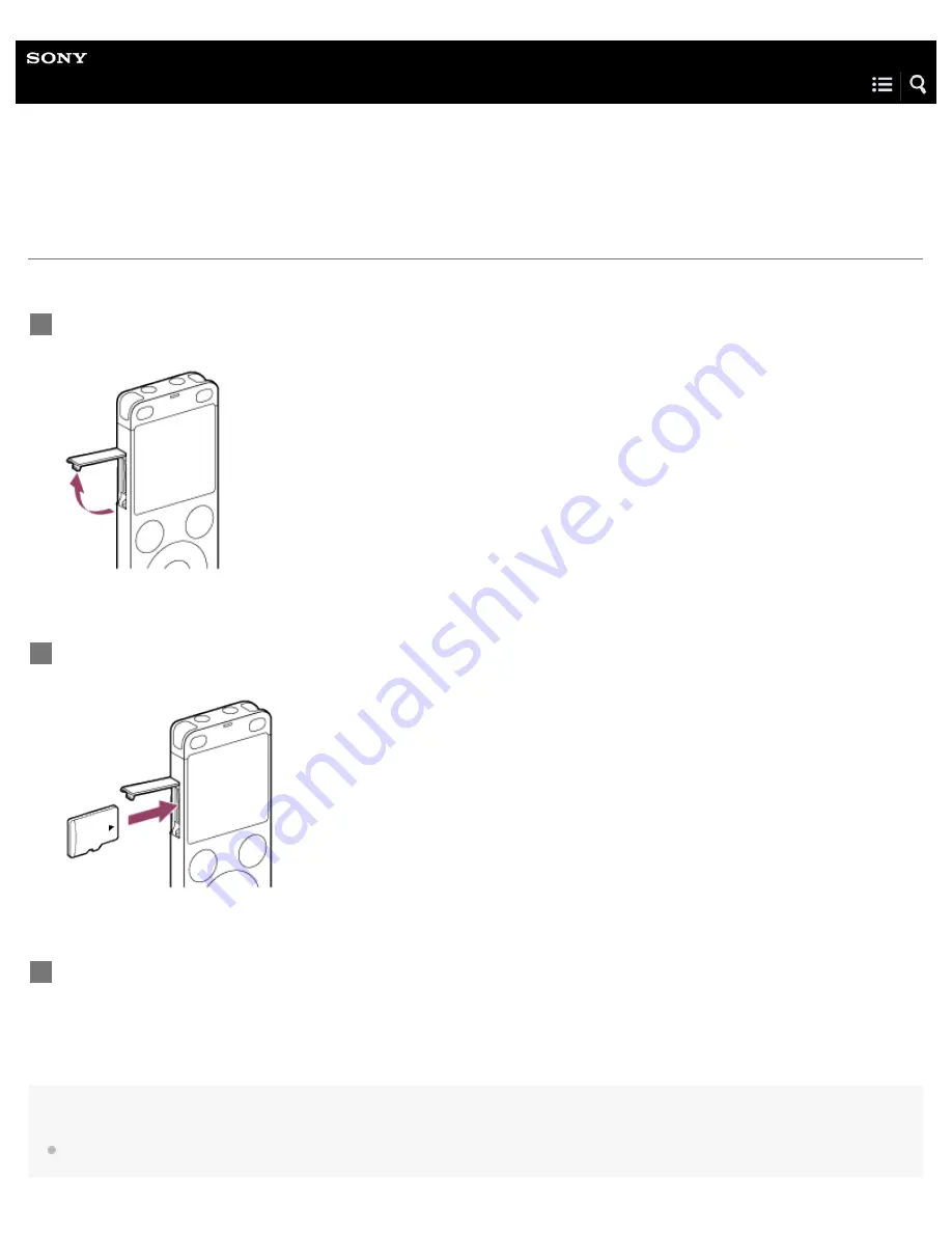 Sony ICD-UX560 Help Manual Download Page 46