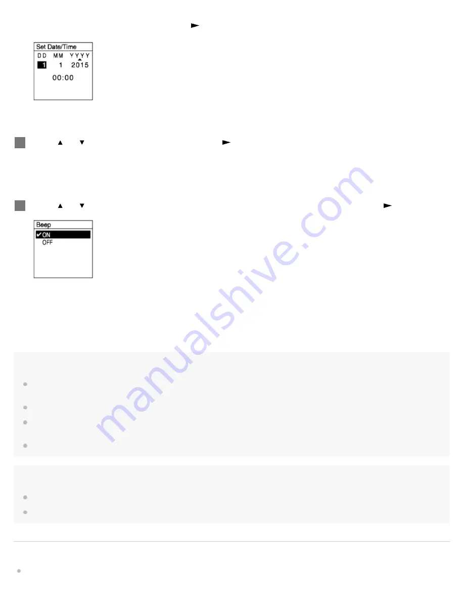 Sony ICD-UX560 Help Manual Download Page 49