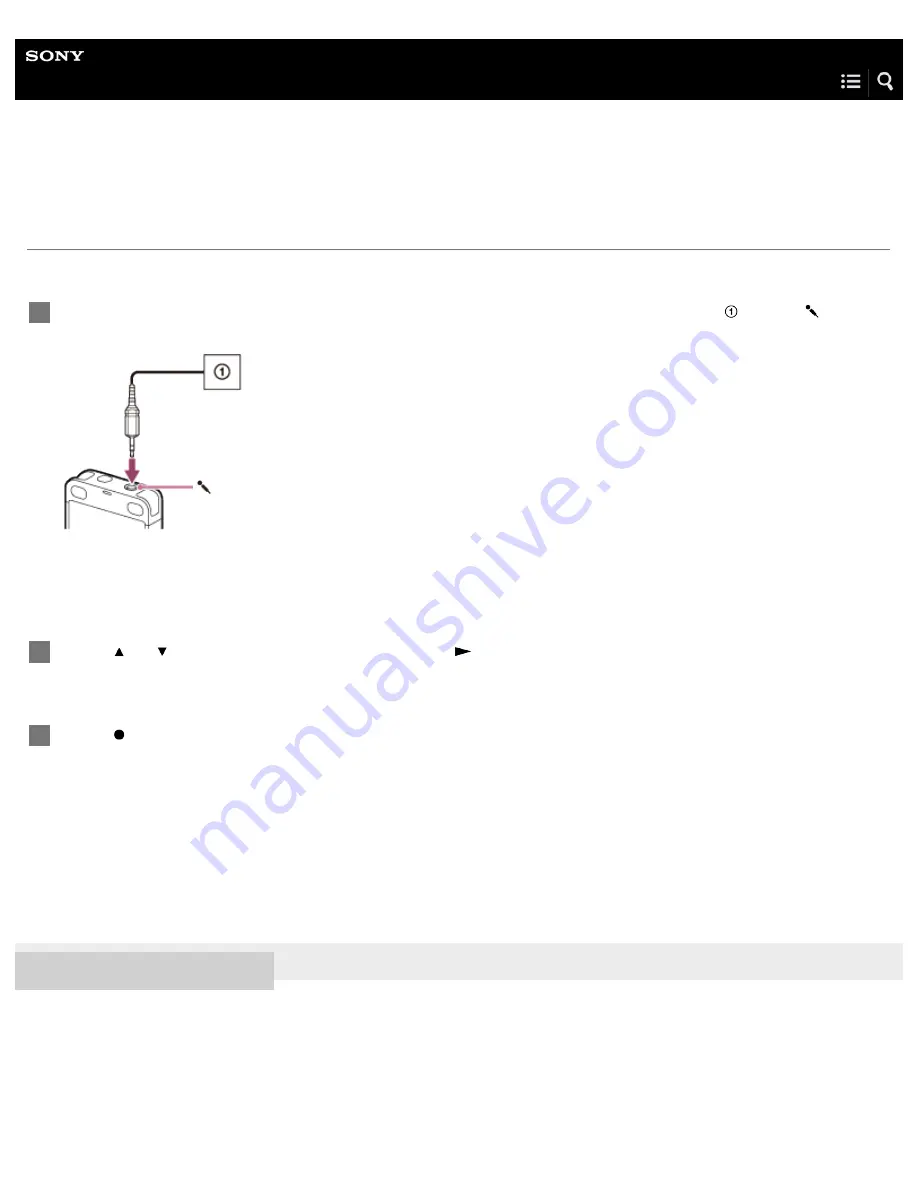 Sony ICD-UX560 Help Manual Download Page 74