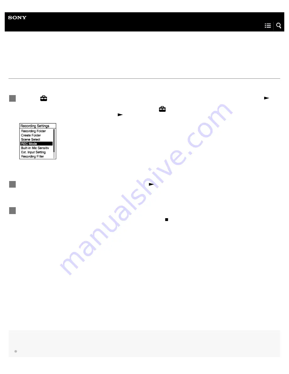 Sony ICD-UX560 Help Manual Download Page 144