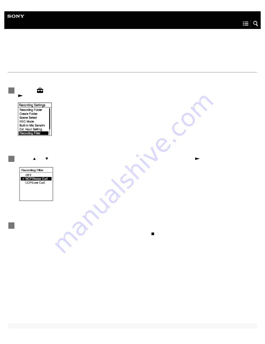 Sony ICD-UX560 Скачать руководство пользователя страница 147