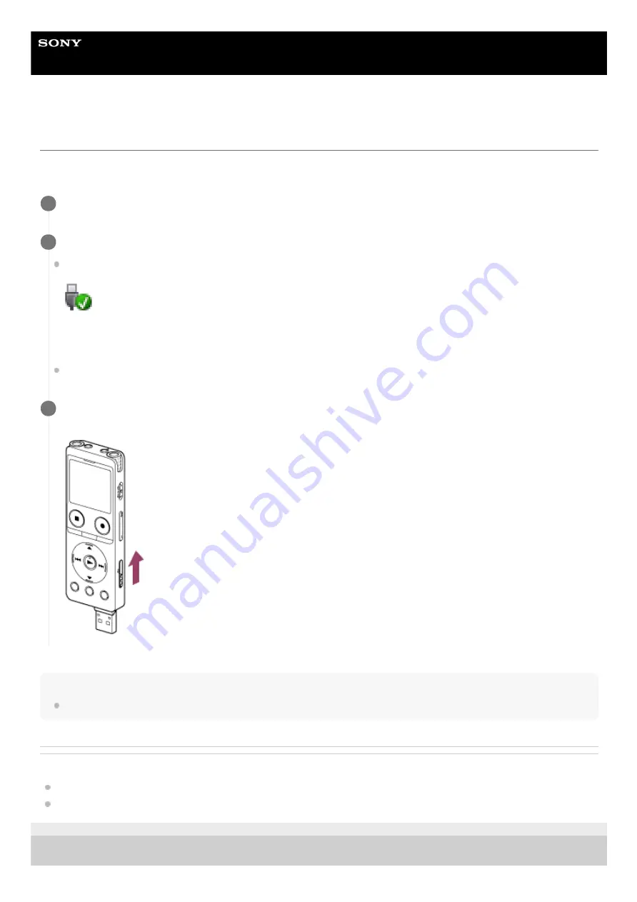 Sony ICD-UX570 Help Manual Download Page 38