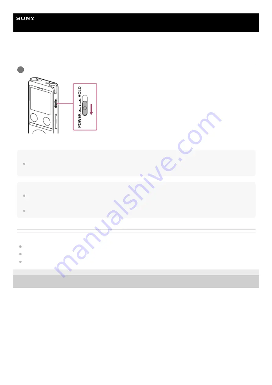 Sony ICD-UX570 Help Manual Download Page 43