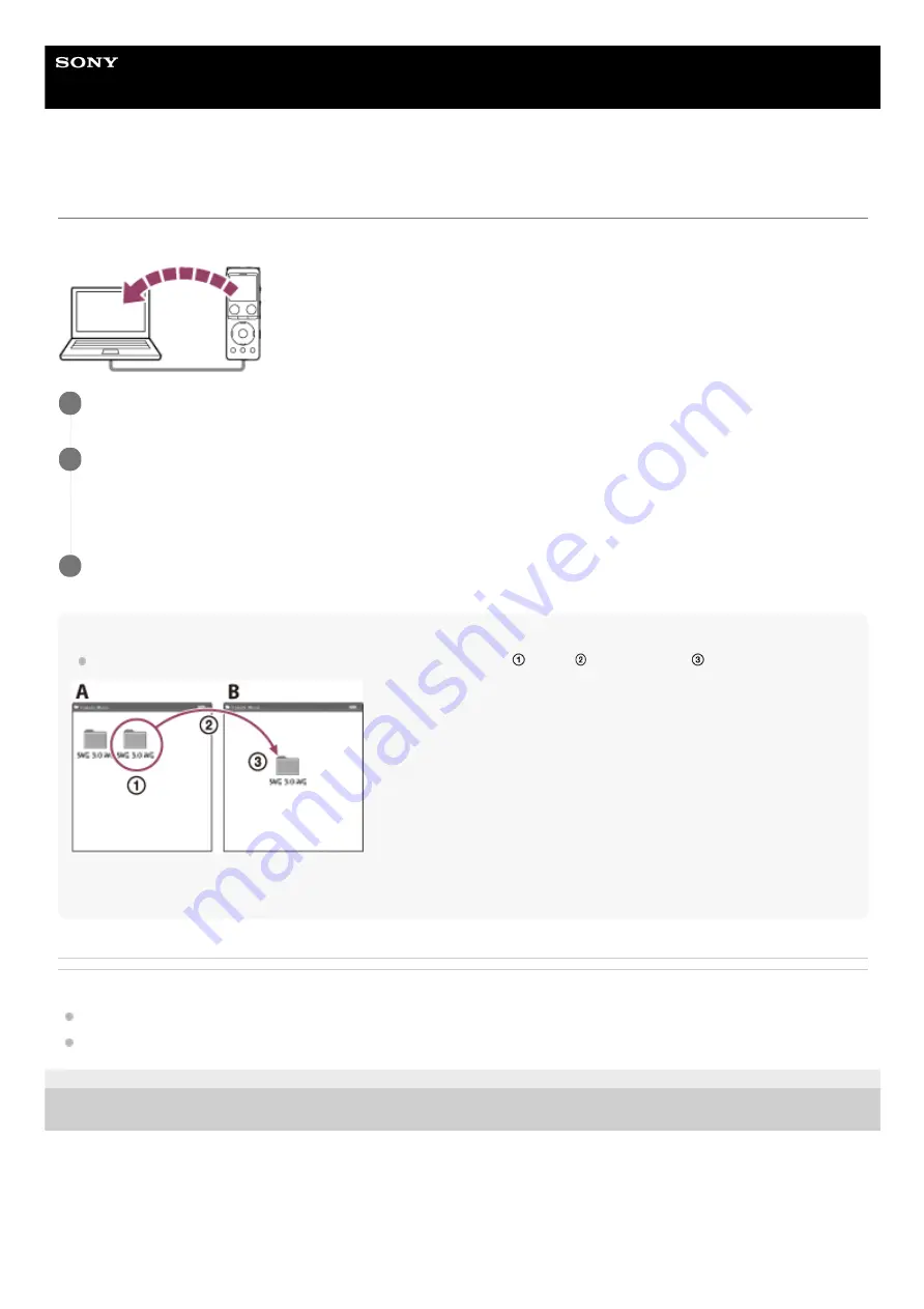 Sony ICD-UX570 Help Manual Download Page 157