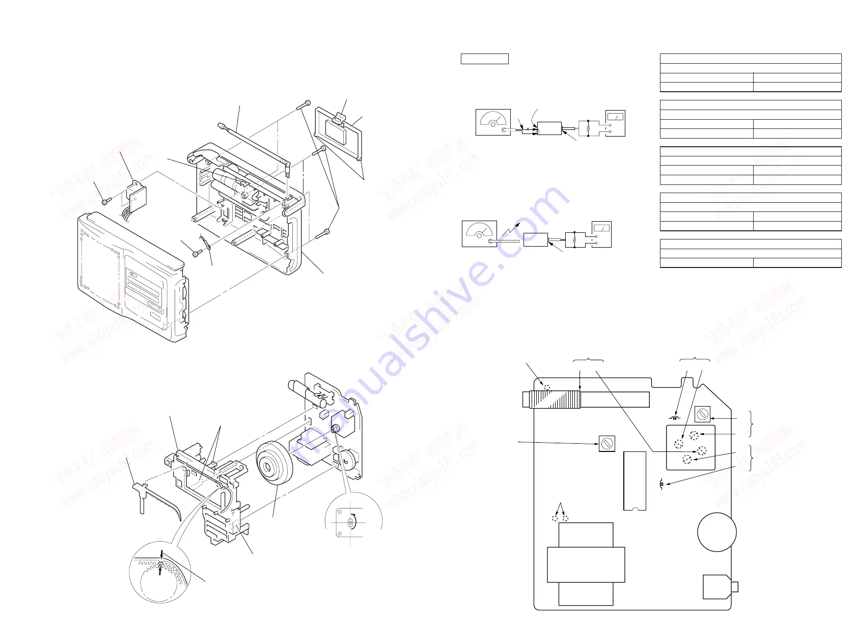 Sony icf-28 Service Manual Download Page 3