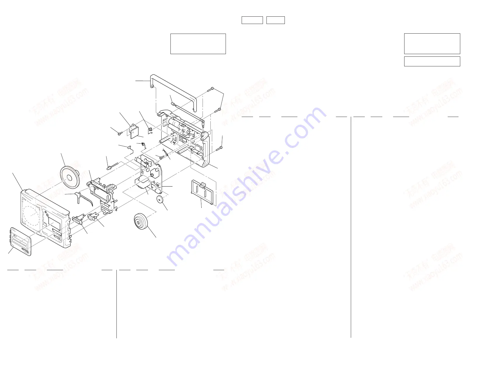 Sony icf-28 Service Manual Download Page 6