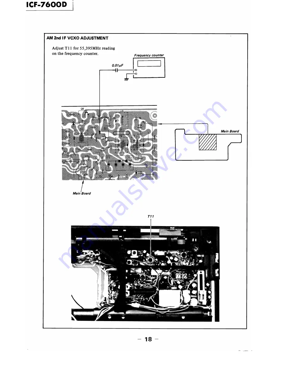 Sony ICF-7600D Скачать руководство пользователя страница 18