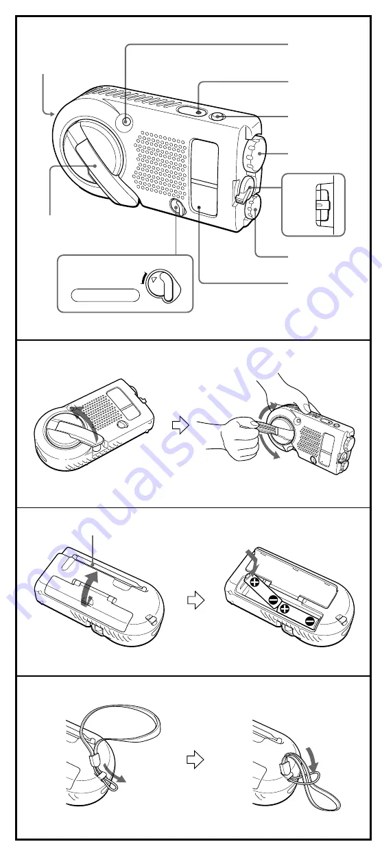 Sony ICF-B200 Скачать руководство пользователя страница 2