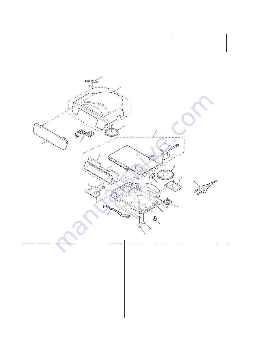 Sony ICF-C212 Service Manual Download Page 12