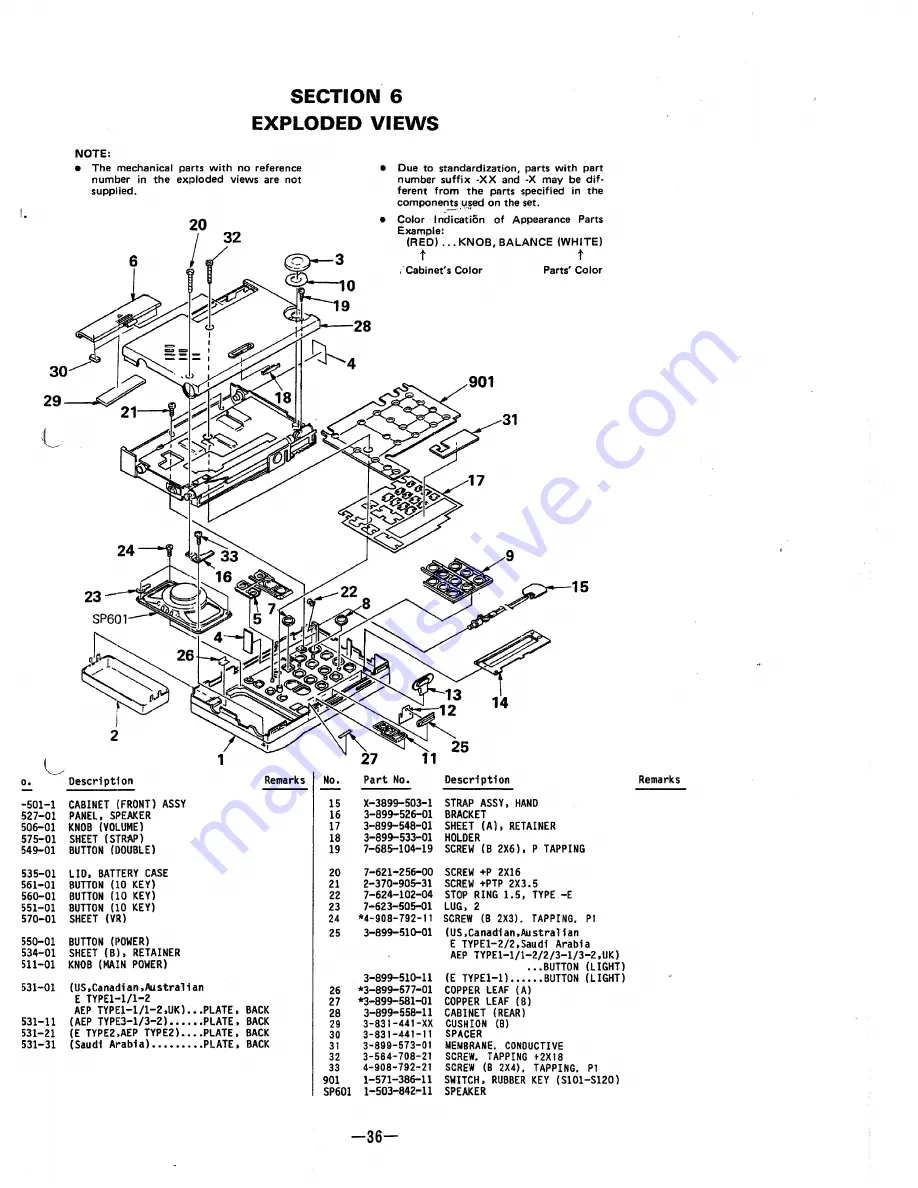 Sony ICF-SW1 Скачать руководство пользователя страница 40