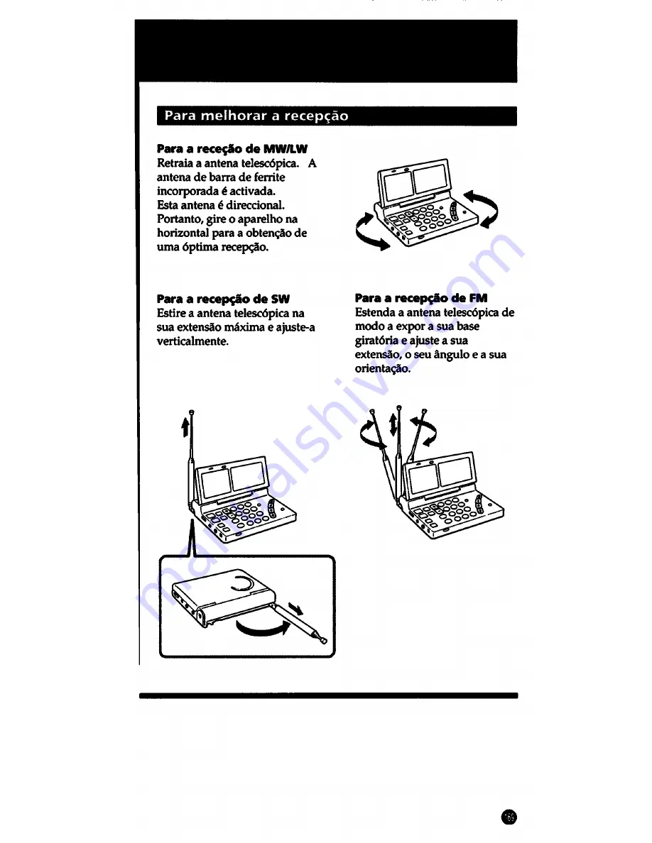 Sony ICF-SW1005 Operating Lnstructions Download Page 169