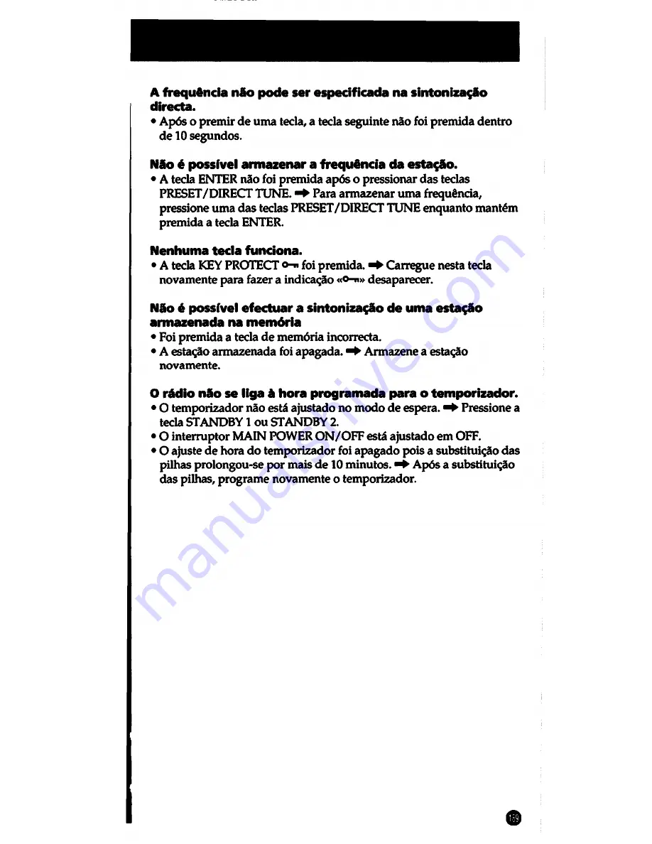 Sony ICF-SW1005 Operating Lnstructions Download Page 189