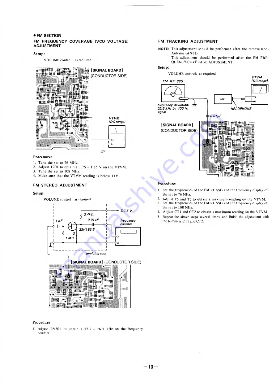 Sony ICF-SW100E Скачать руководство пользователя страница 13