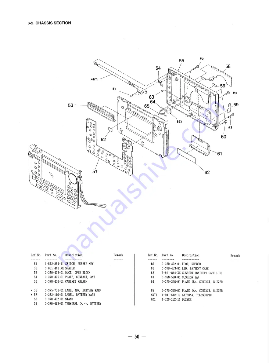 Sony ICF-SW55 Service Manual Download Page 34