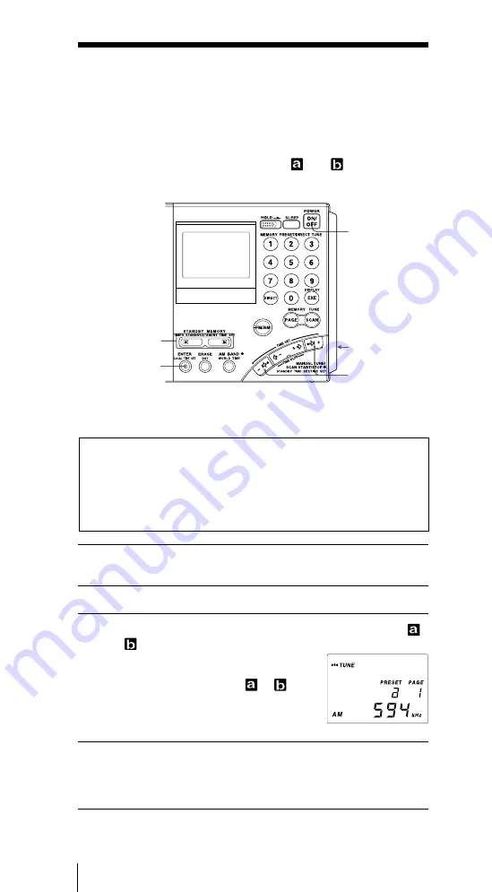 Sony ICF-SW7600GR - Portable Radio Operating Instructions Manual Download Page 28