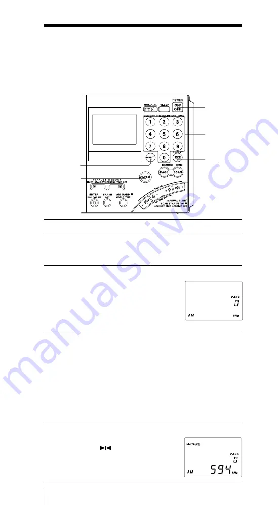 Sony ICF-SW7600GR - Portable Radio Operating Instructions Manual Download Page 216