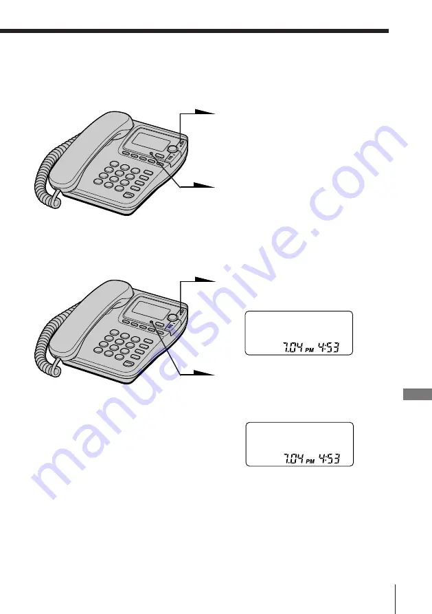 Sony ID Telephone IT-ID70 Operating Instructions Manual Download Page 21