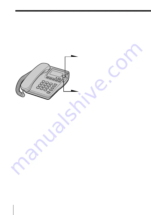 Sony ID Telephone IT-ID70 Operating Instructions Manual Download Page 22