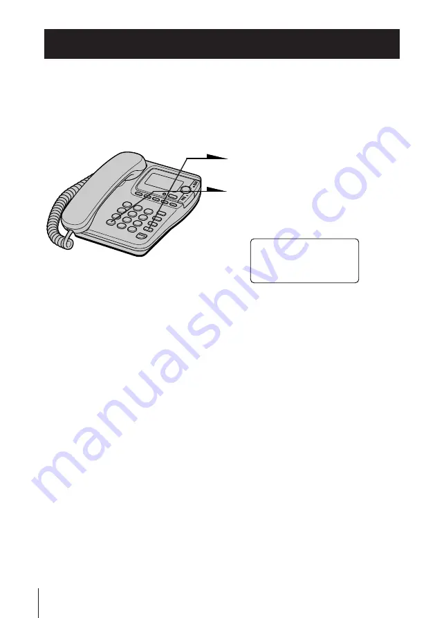 Sony ID Telephone IT-ID70 Operating Instructions Manual Download Page 40