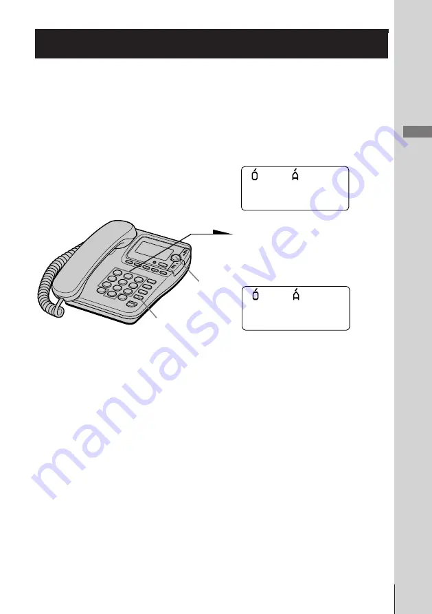 Sony ID Telephone IT-ID70 Operating Instructions Manual Download Page 41