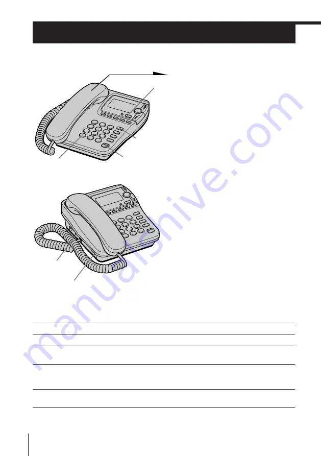 Sony ID Telephone IT-ID70 Operating Instructions Manual Download Page 44