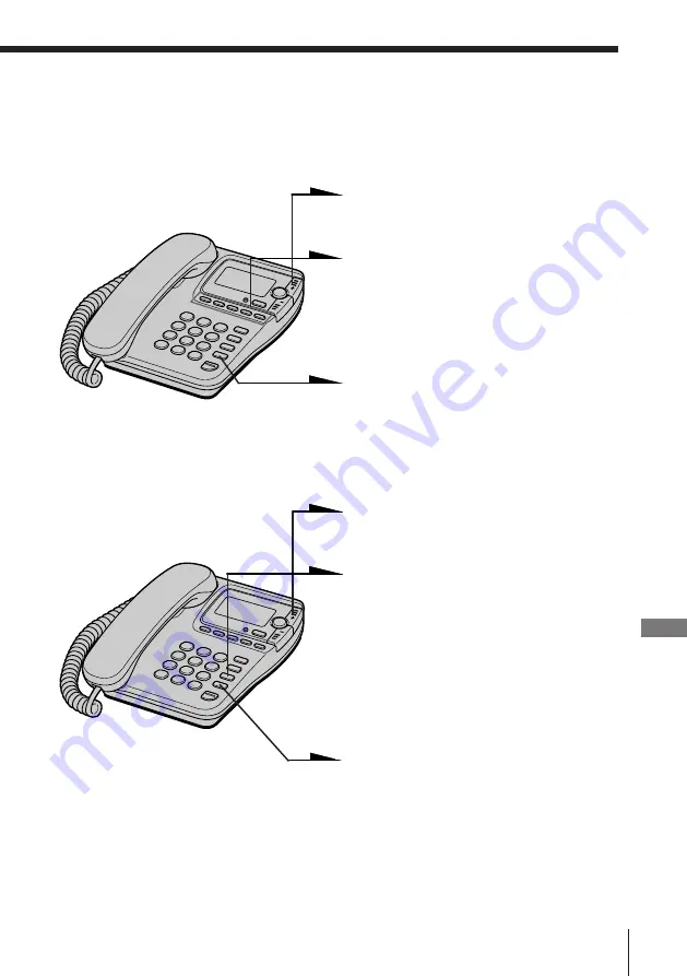 Sony ID Telephone IT-ID70 Operating Instructions Manual Download Page 53