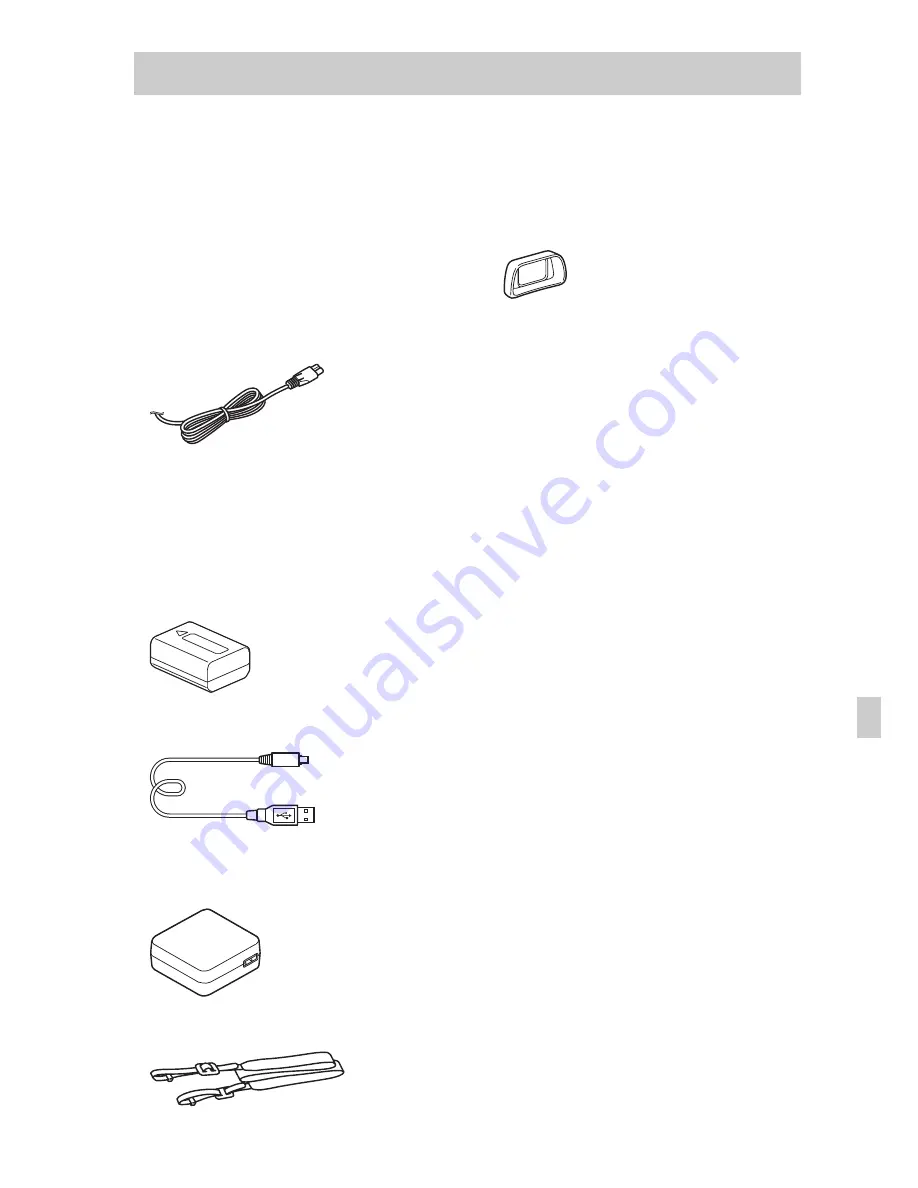 Sony ILCE-6000 Instruction Manual Download Page 271