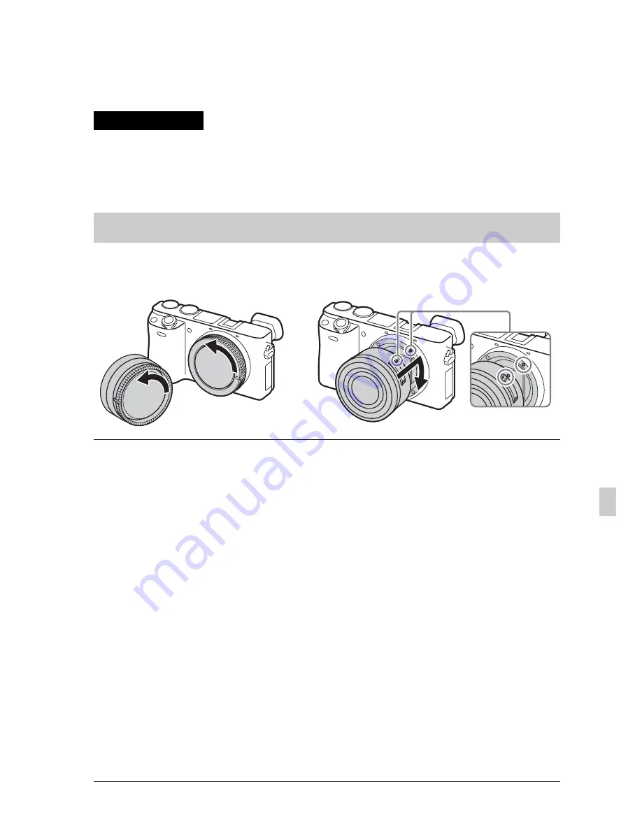 Sony ILCE-6000 Instruction Manual Download Page 283